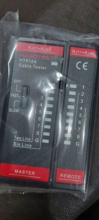 Tester de Cabo de Rede Habotest HT812A RJ11+RJ45 - Foto 2