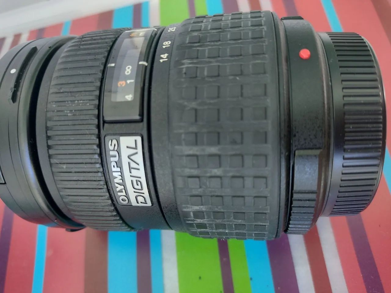 Lente Olympikus para câmera DSLR 