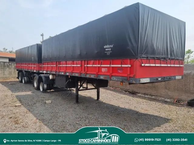 Carreta Britem Randon ano 2008, graneleiro, 7 eixos,