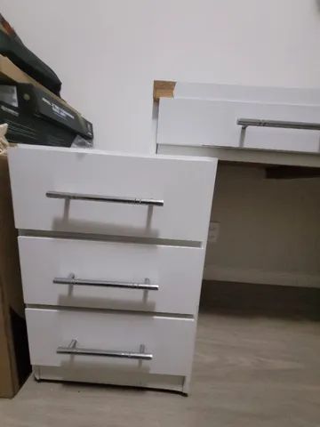 Mesa de escritório 51 X 137cm  - Foto 5