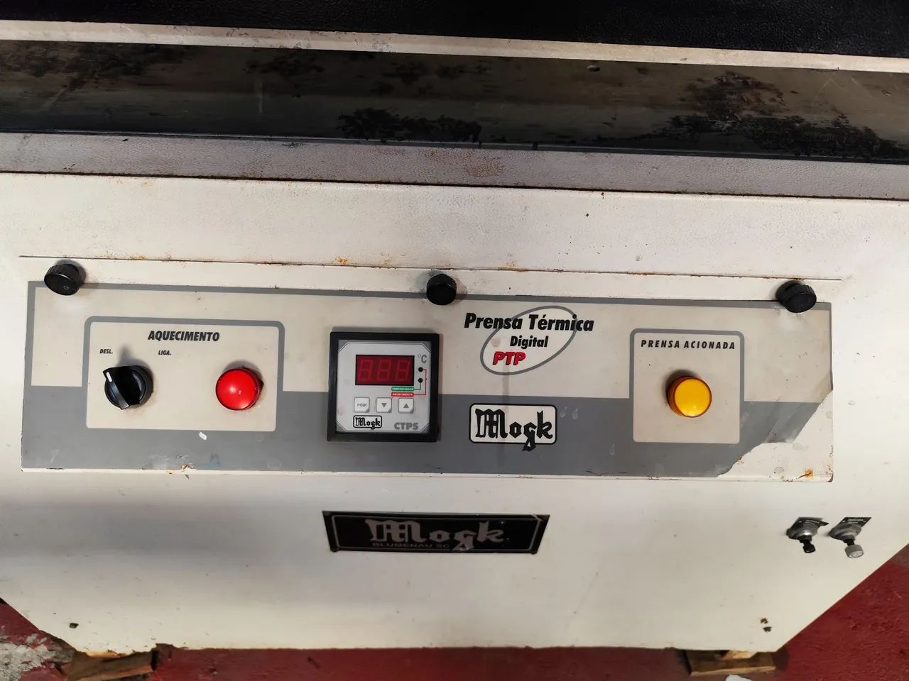 Prensa Térmica PTP 1450 Mogk pneumática 