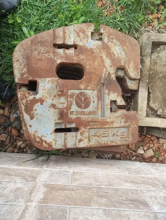 Contra peso 45kg New Holland, Ford 6600 - Foto 2
