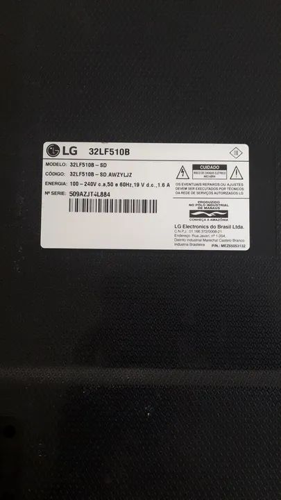 TV LG 32LF510B (peças)