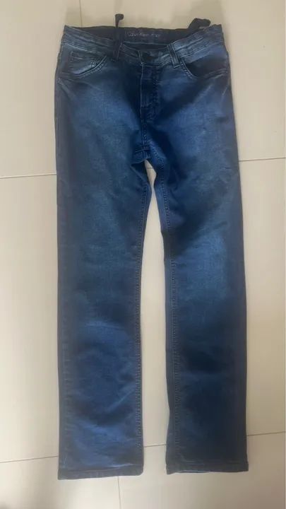 Calça Jeans Brooksfield tamanho P masculina - Foto 3
