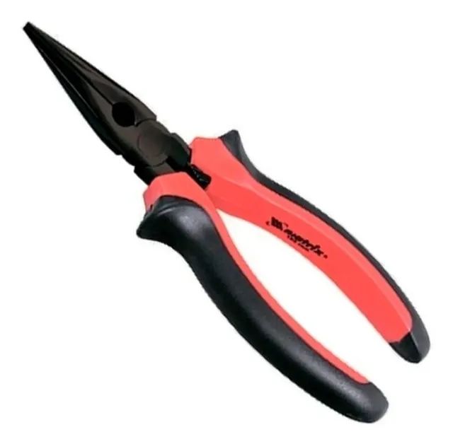 Alicate De Bico Meia Cana Reto 6 Pol 171589 Mtx Black Nickel