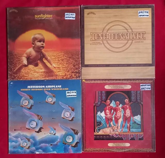 LP Vinil coleção Jefferson Airplane.