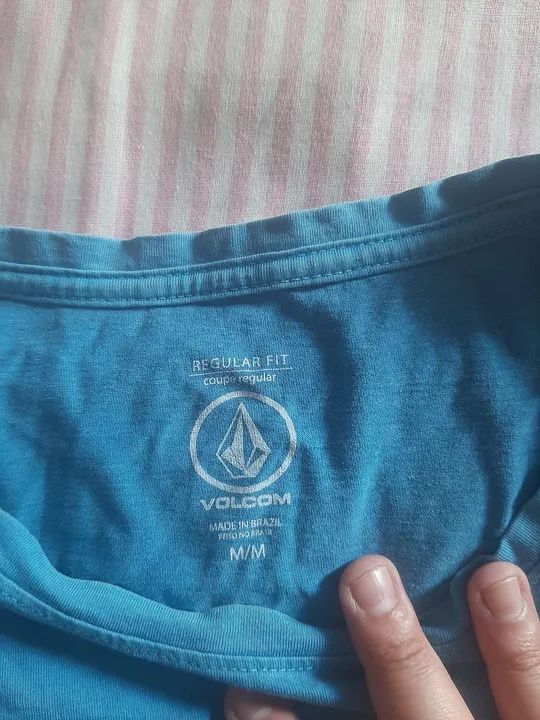 Camiseta Volcom Azul M  - Foto 3