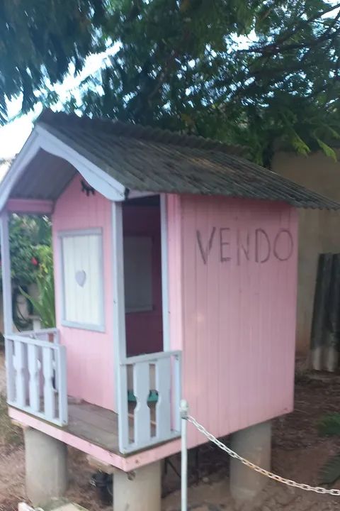 Casa de Bonecas Rosa - Brinquedos para Crianças - Foto 2