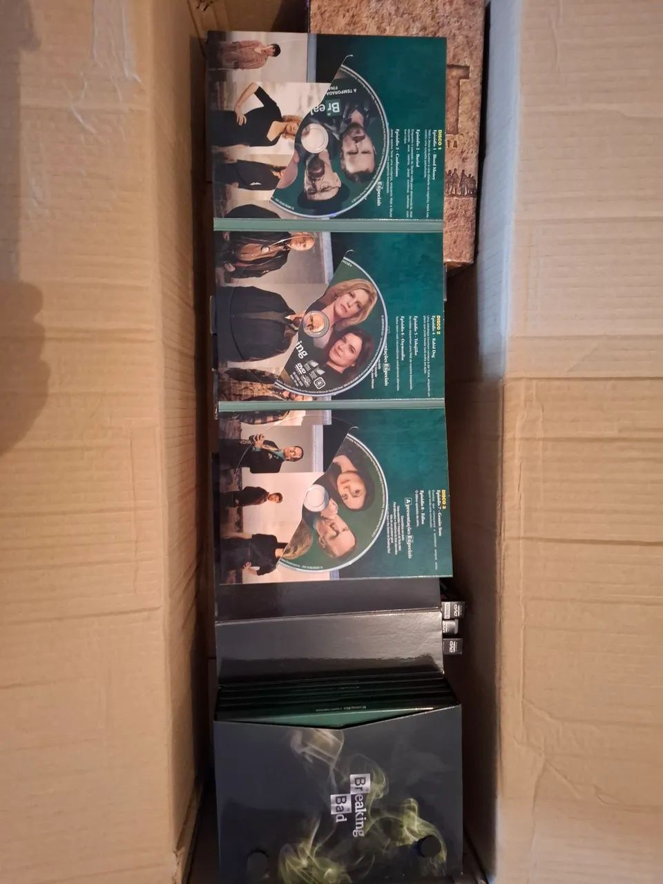 Box DVD Breaking Bad Completo Todas as Temporadas