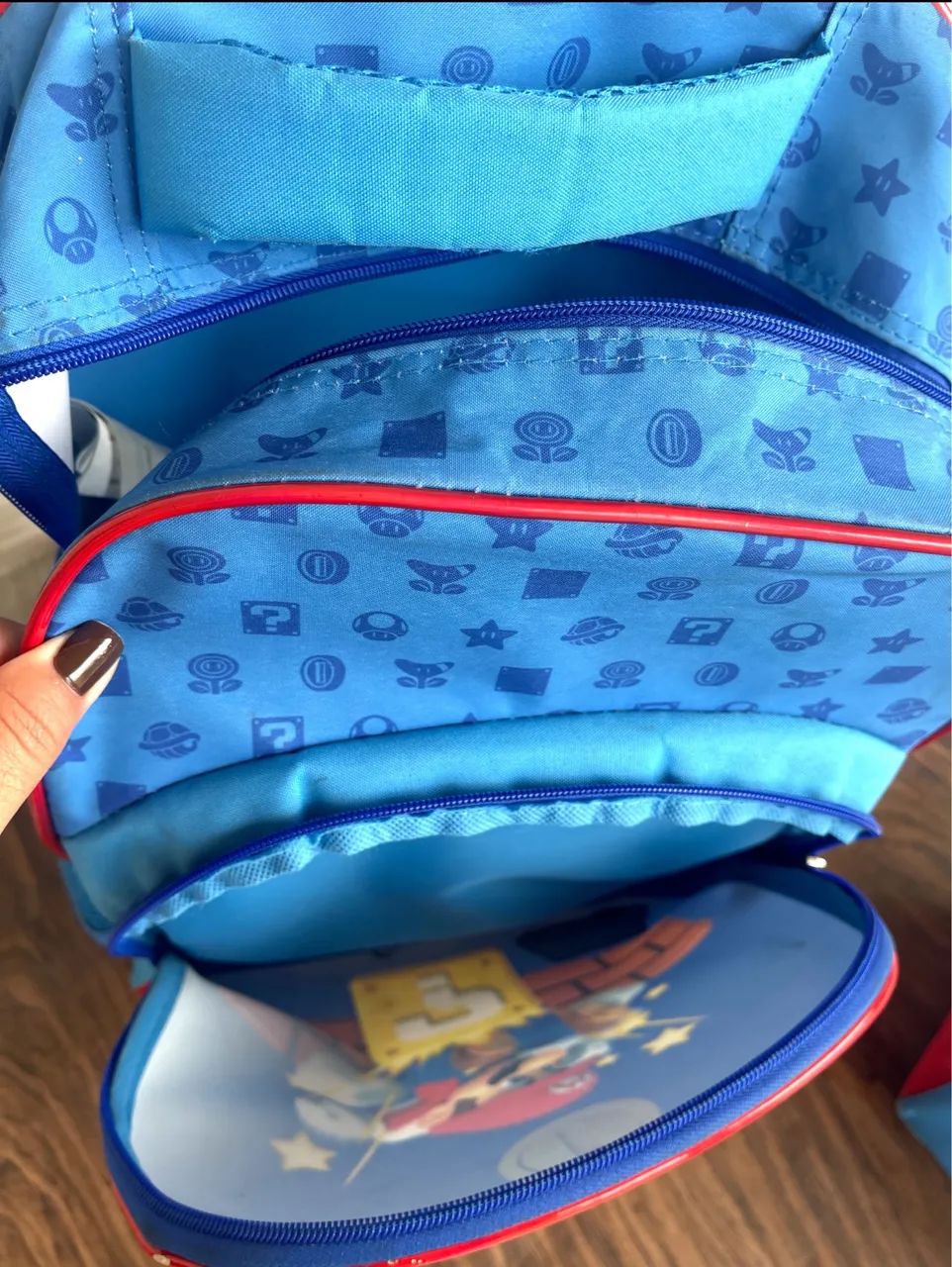 Mochila e lancheira Mário  - Foto 5