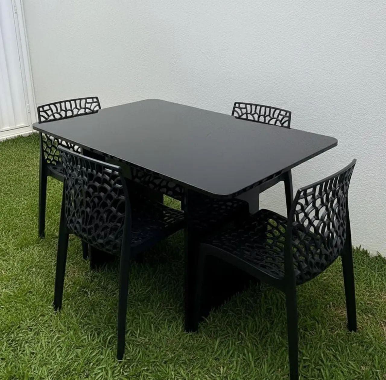 Mesa pedra de ardósia pintada e envernizada  - Foto 4