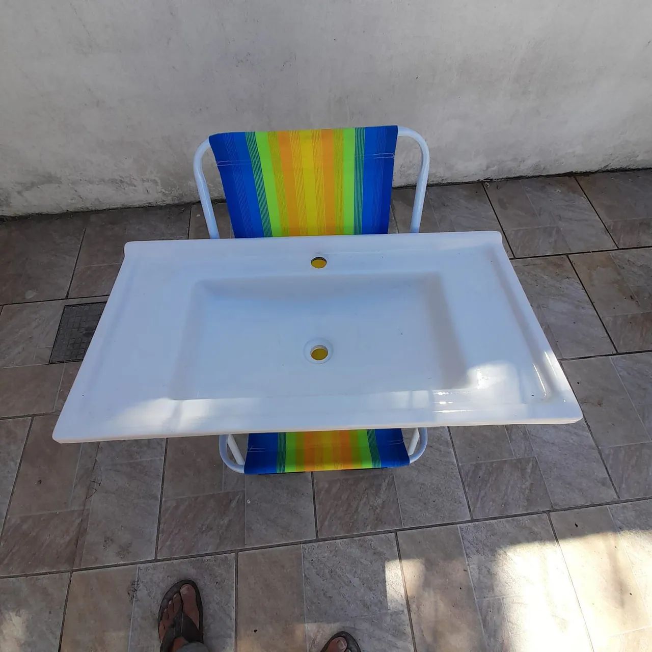 Cuba de pia branca em ótimo estado!