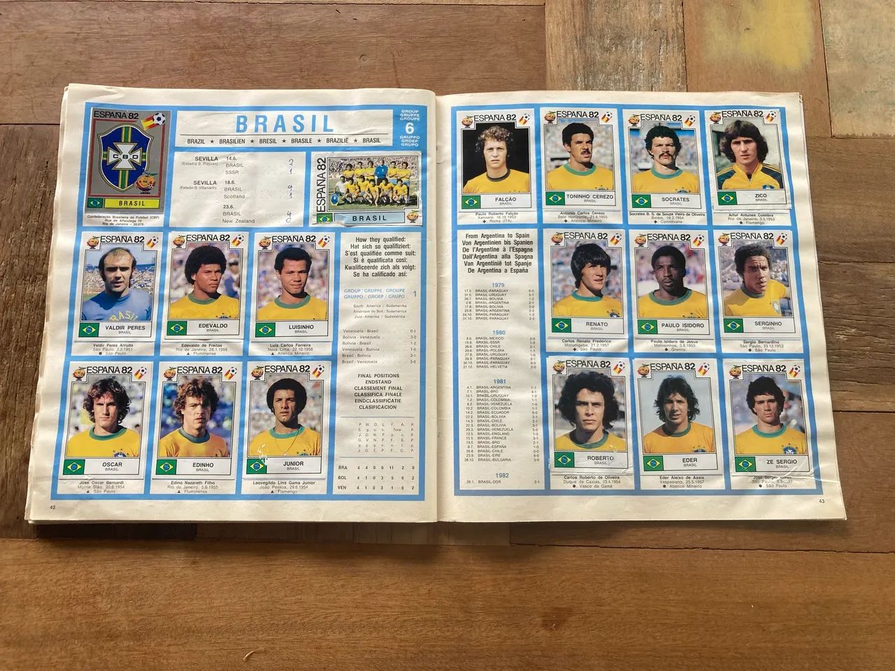 Álbum Copa 1982 - oficial Panini - ver descrição  - Foto 3