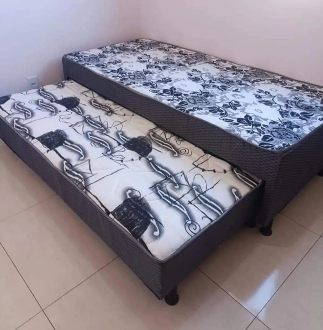 Cama Box de Solteiro com Cama Auxiliar R$599,99 - Foto 2