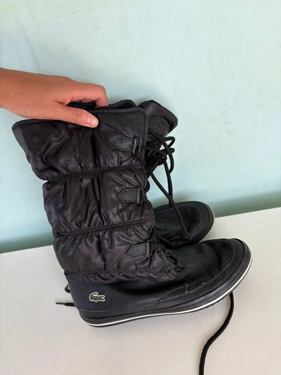 Bota Lacoste preto  - Foto 2