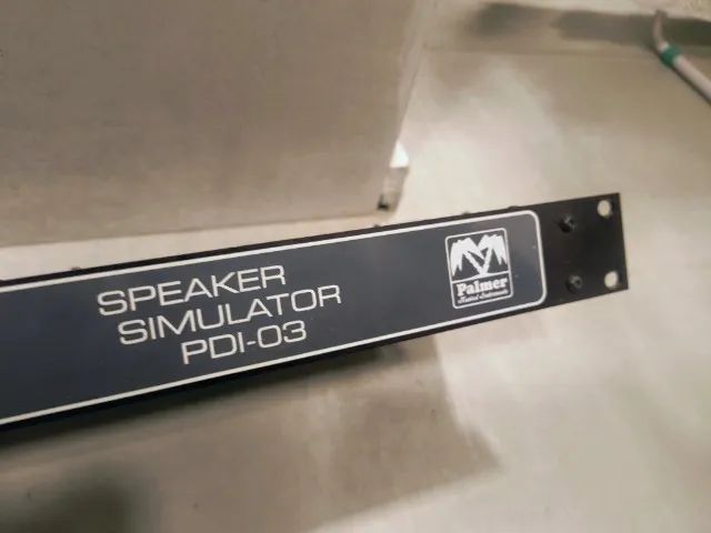 DTM・DAW PALMER PDI-05 Stereo Speaker Simulator Palmer Musical Instruments Speaker Simulator Digital Effect Unit