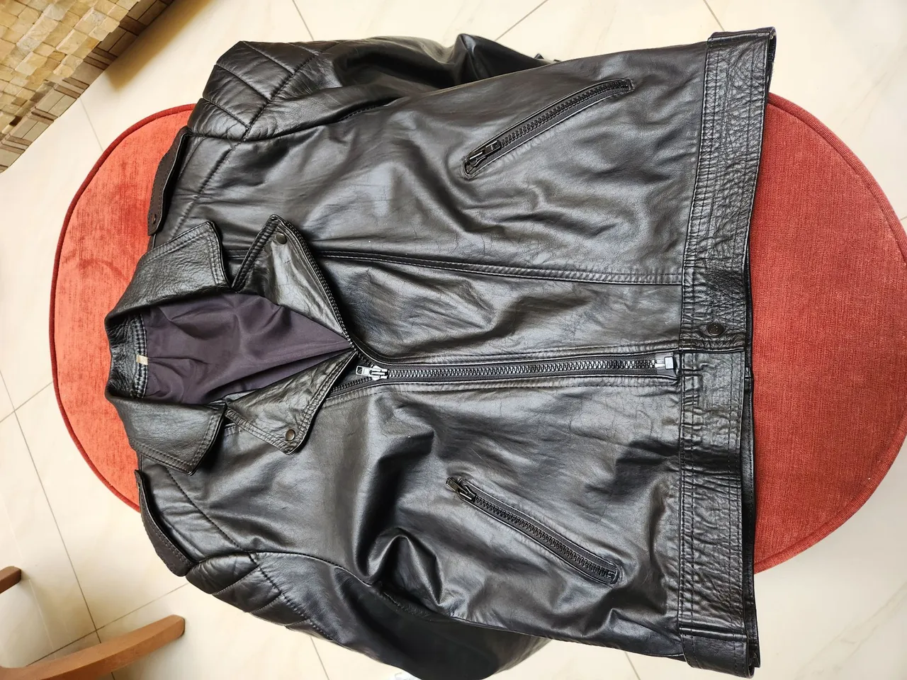 Jaqueta de Couro Masculina