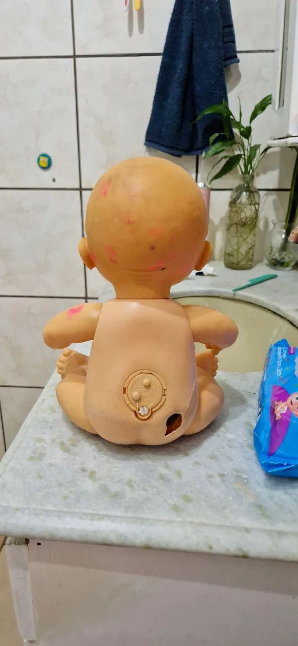 Boneco cocolin doutor antigo jesmar para restauro - Foto 3