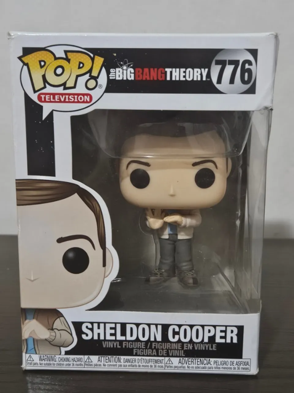 Funko Pop Sheldon Cooper 776 Caixa Danificada / The Big Bang Theory TBBT