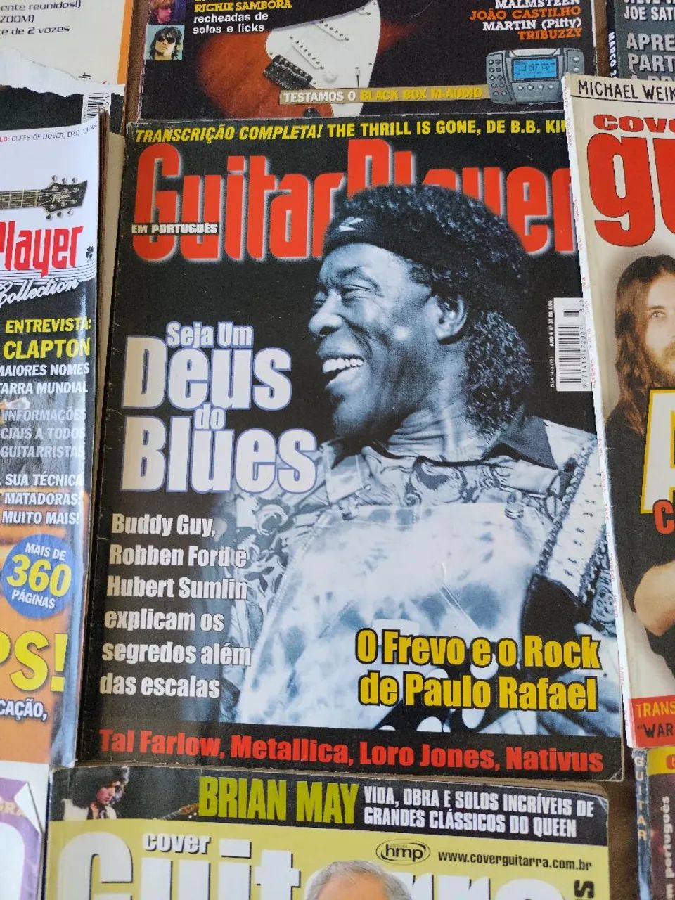 50 Revistas - Guitar player + CD + Brindes  - Foto 4