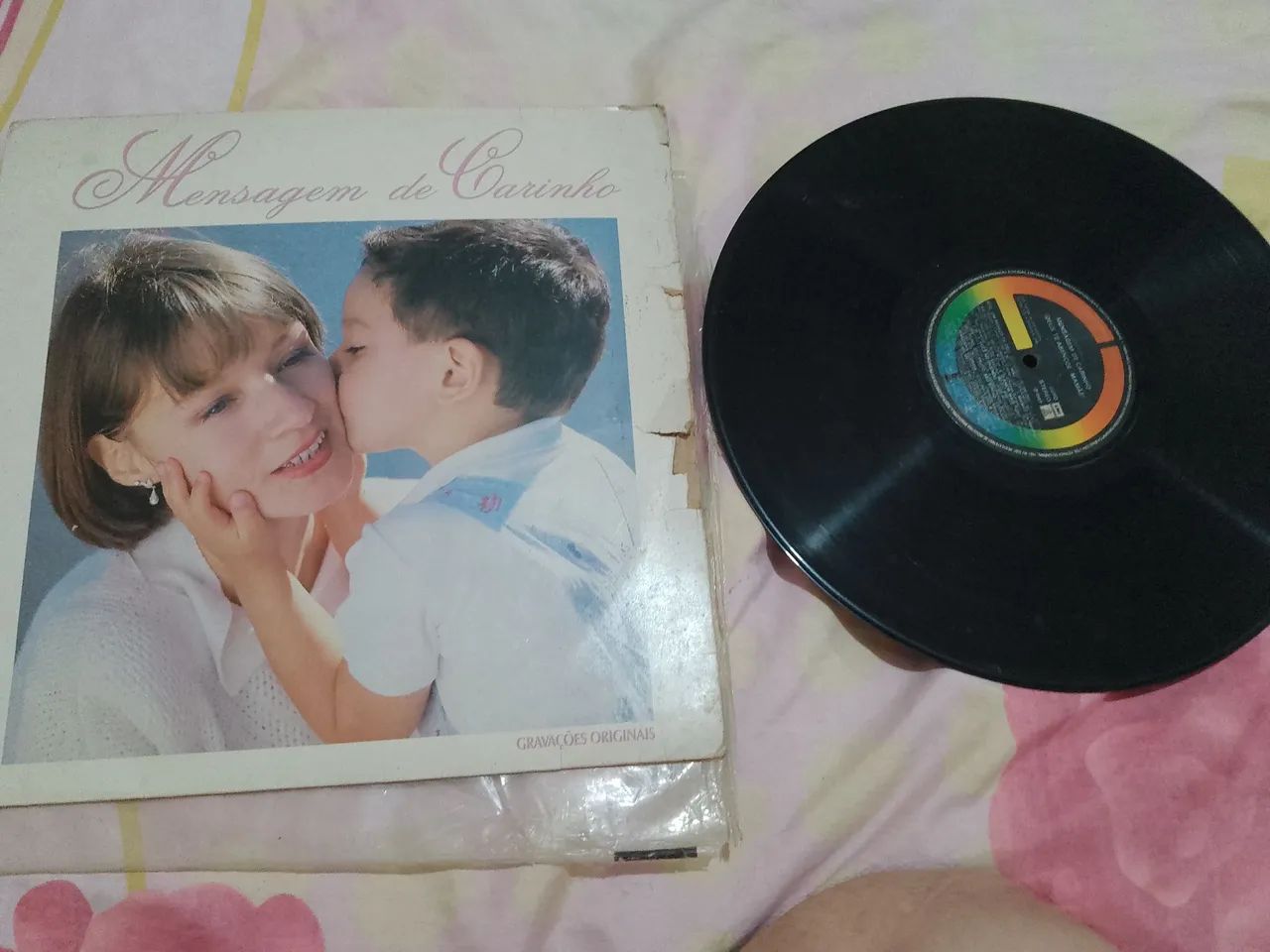 Disco de vinil dia das mães