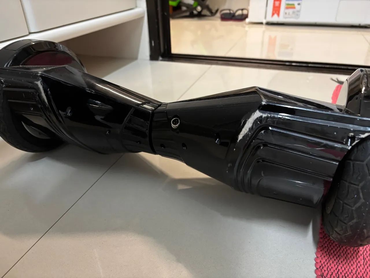 Hoverboard Preto e Vermelho - Foto 2