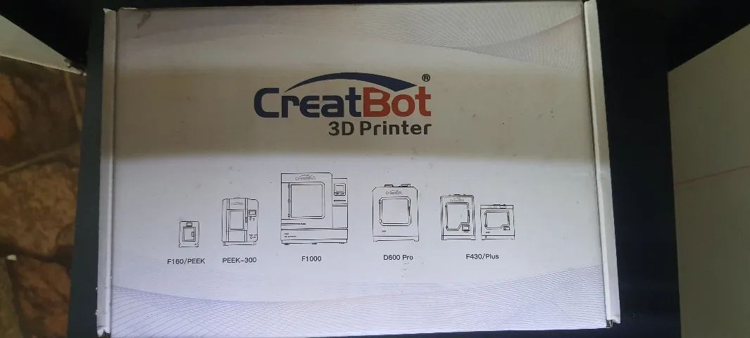 Impressora 3D profissional CreatBot DE02  Bico Duplo Alta Temperatura64310775238658123