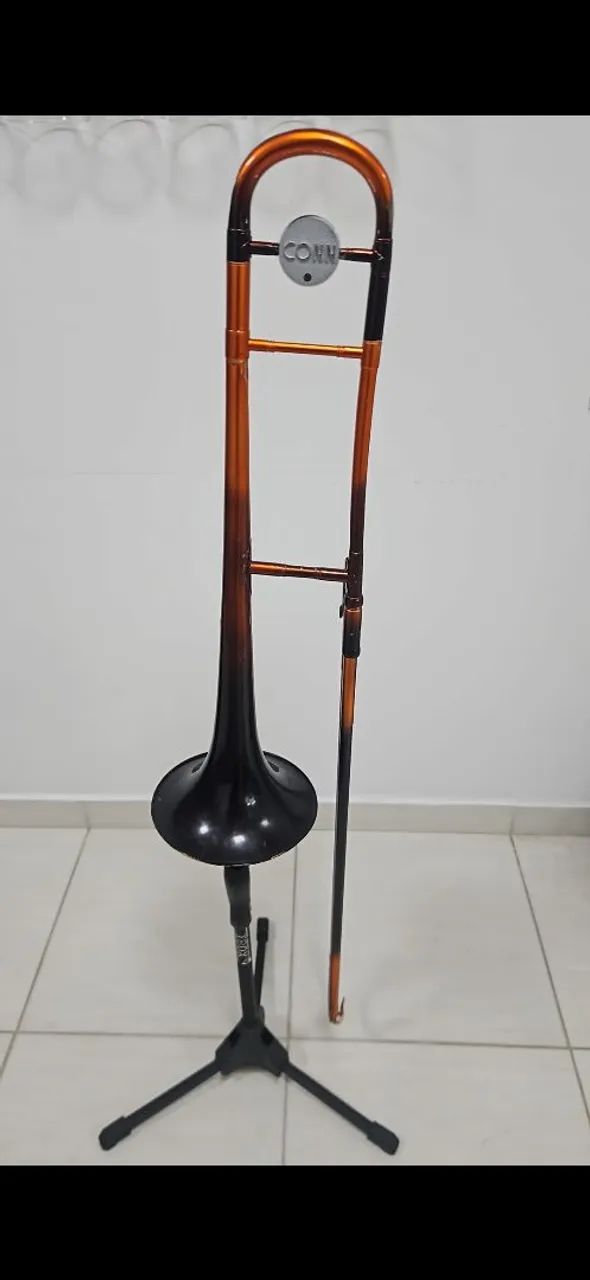 Trombone de vara marca Conn - Foto 2