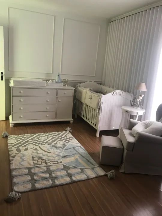 Poltrona de Amamentação  Isabela com Balanço e Puff  - Foto 4