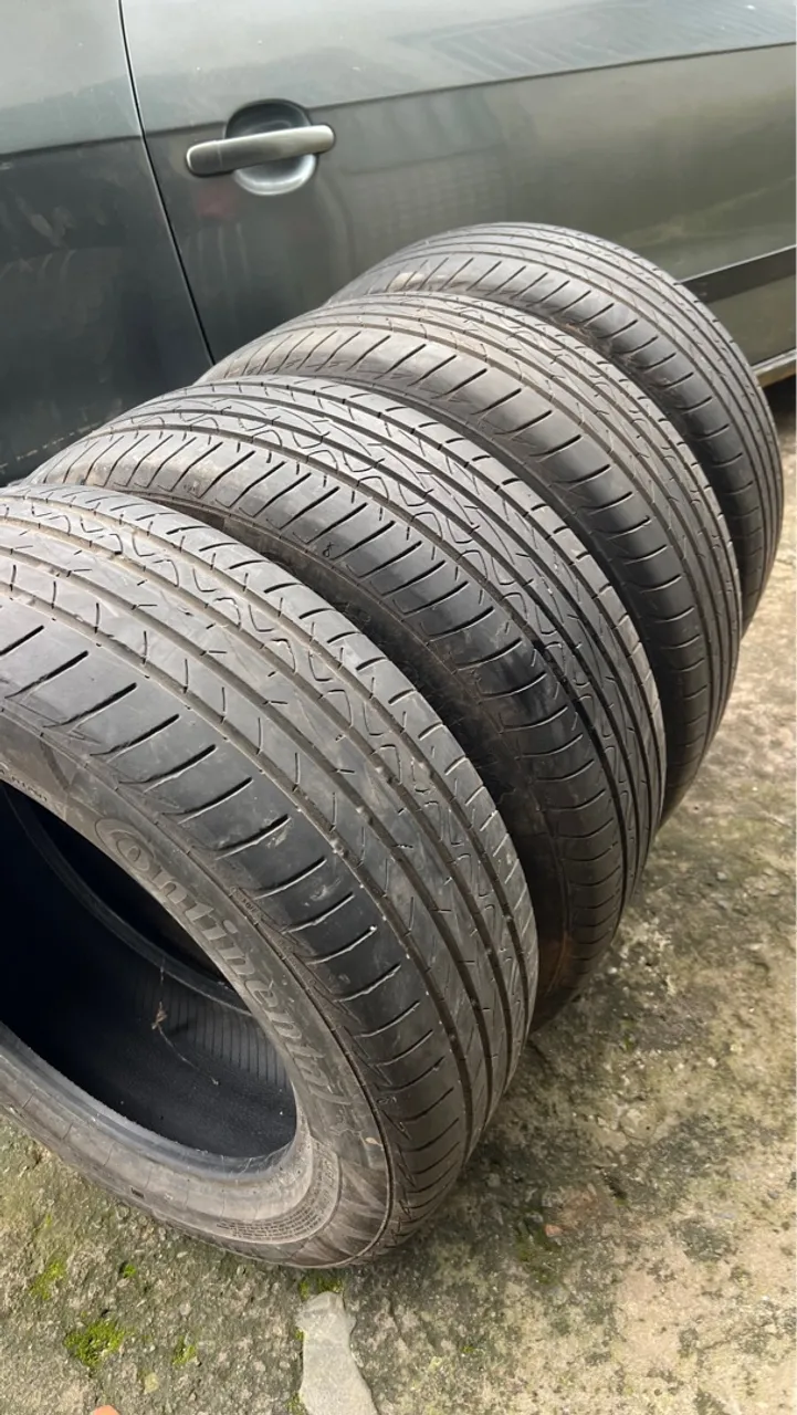 4 pneus| aro 16 CONTINENTAL bem novos!