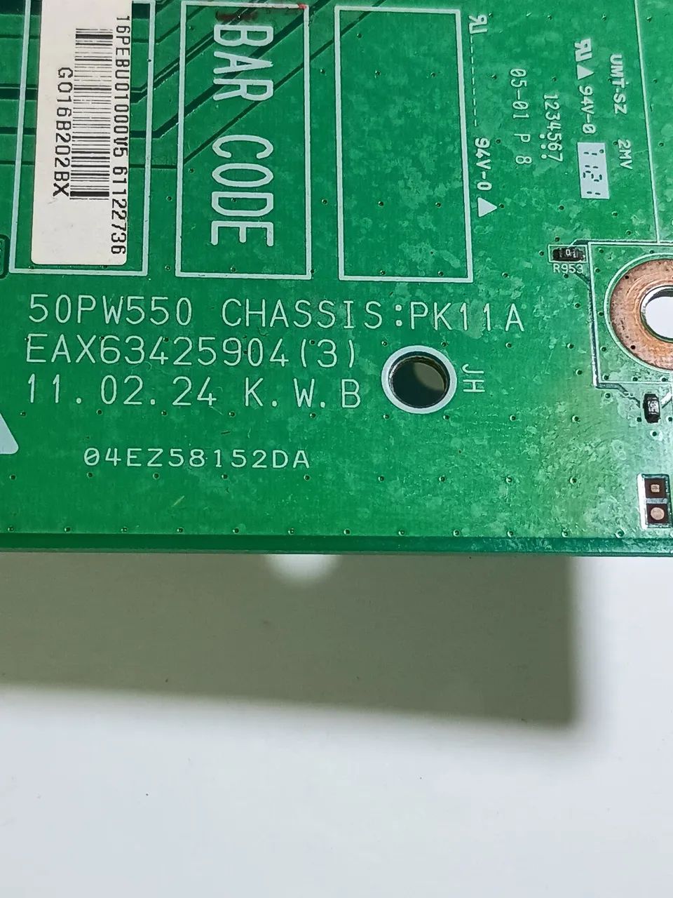 PLACA PRINCIPAL LG PT250/350. - Foto 2