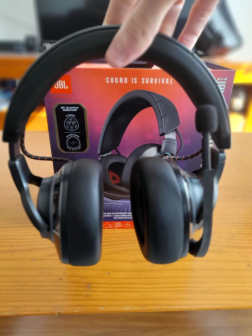 Headset JBL quantum 800 c cancelamento de ruído  - Foto 3