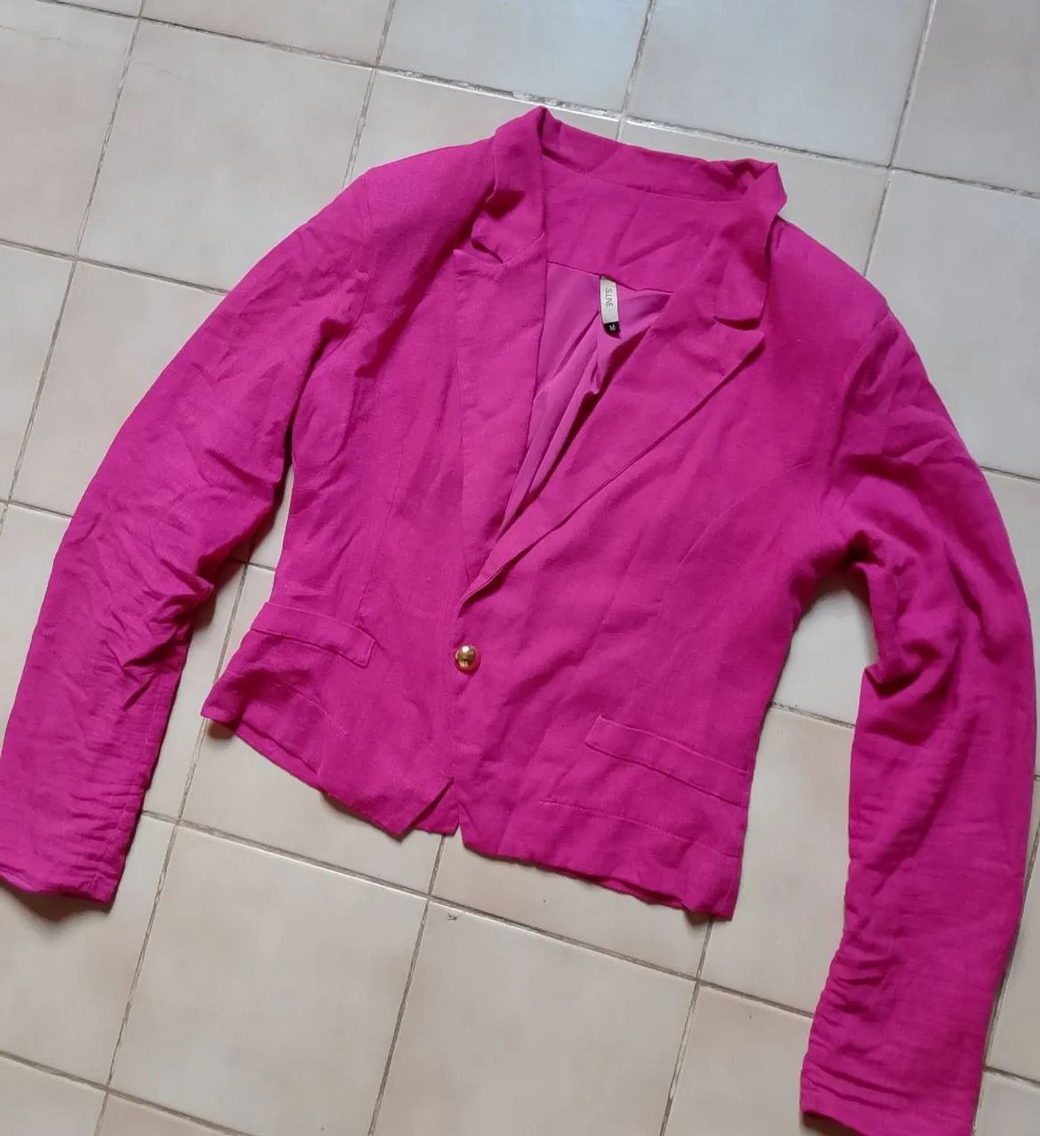 Conjunto 2 Blazers femininos em linho - Foto 3