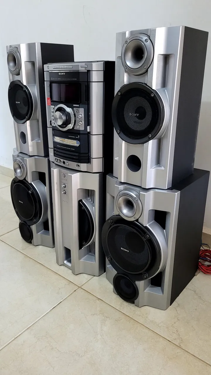 Mini System Sony gn880 5 caixas com sobwoofer