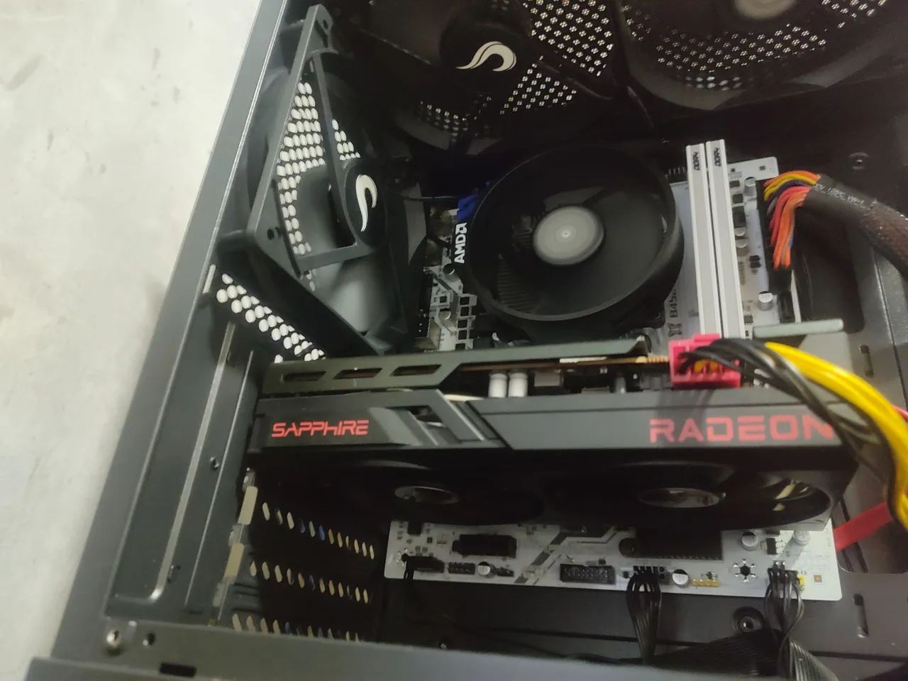 PC Gamer am4 Rx 6600 Ryzen 5 SSD Troco - Foto 2