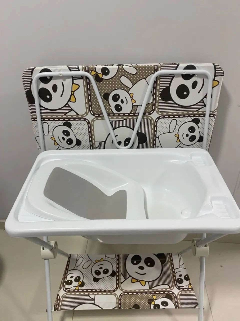 Banheira infantil com trocador!