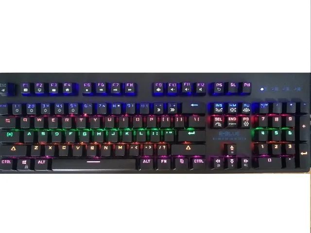 Teclado Mecânico E-Blue Combat-R - EKM757  Novo - Foto 3