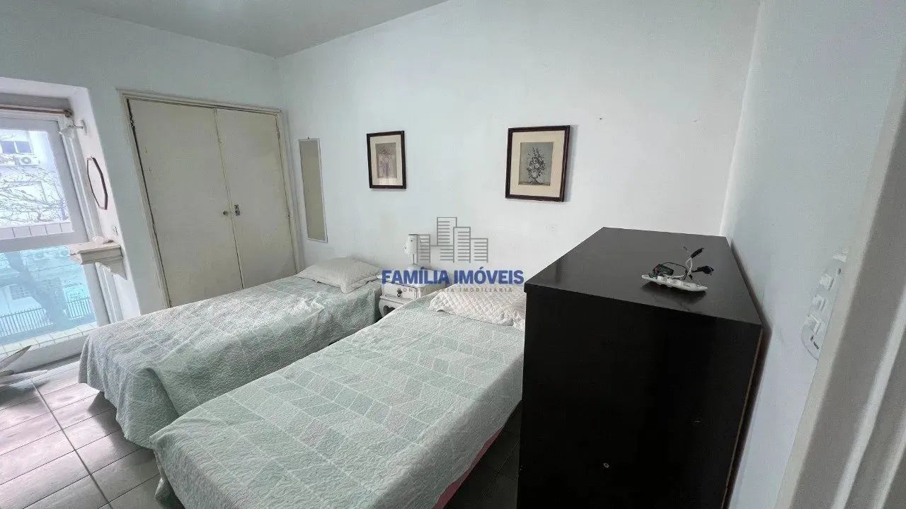 Alugar apartamento vista lateral mar 2 quartos Boqueirão Santos SP - Foto 5