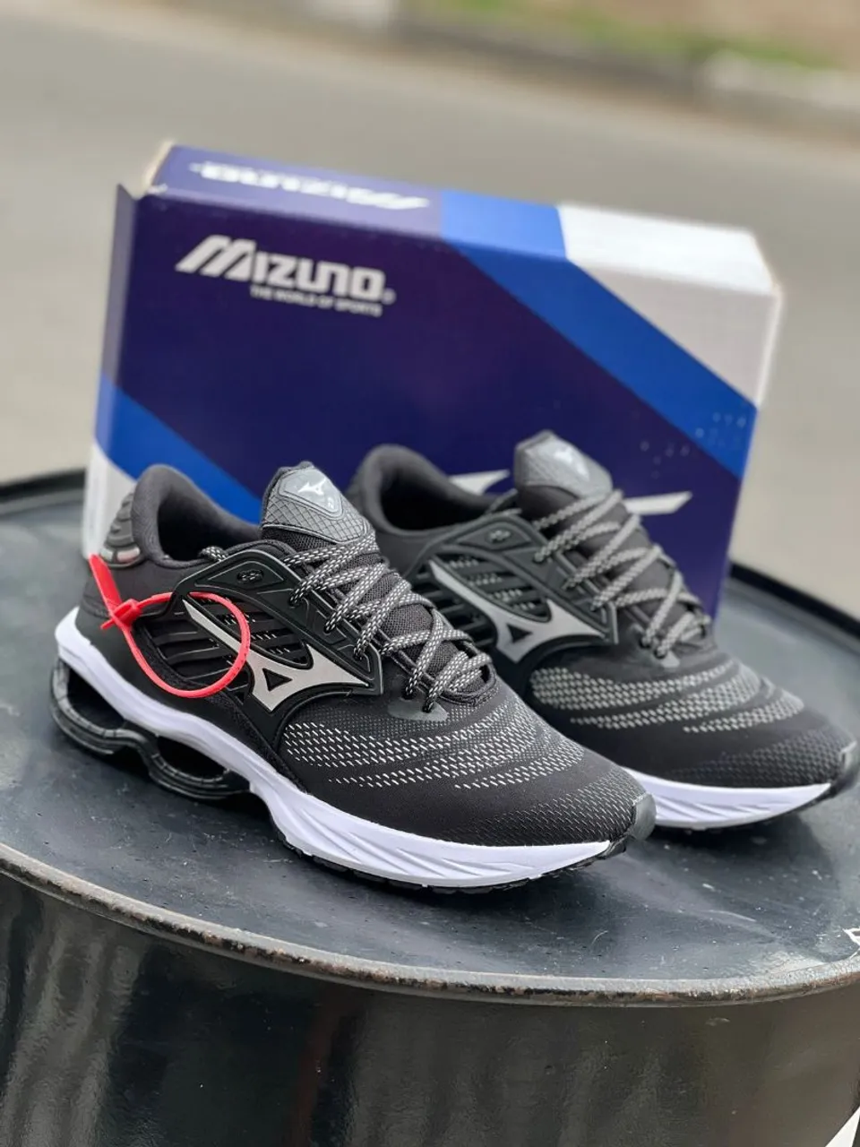 Tênis Mizuno Wave Rider 25 Masculino Preto