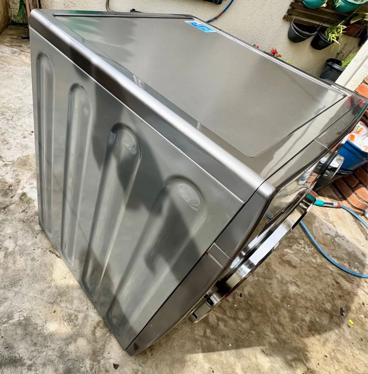 Máquina de Lavar e Secar Samsung Eco Bubble 10,1kg - Foto 6