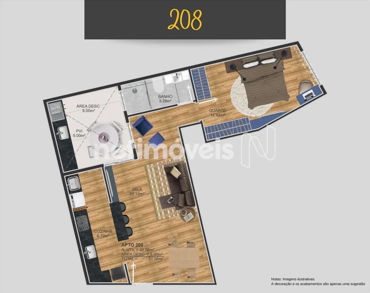 Venda ou locação Apartamento 1 quarto Ribeira Rio de Janeiro - Foto 5