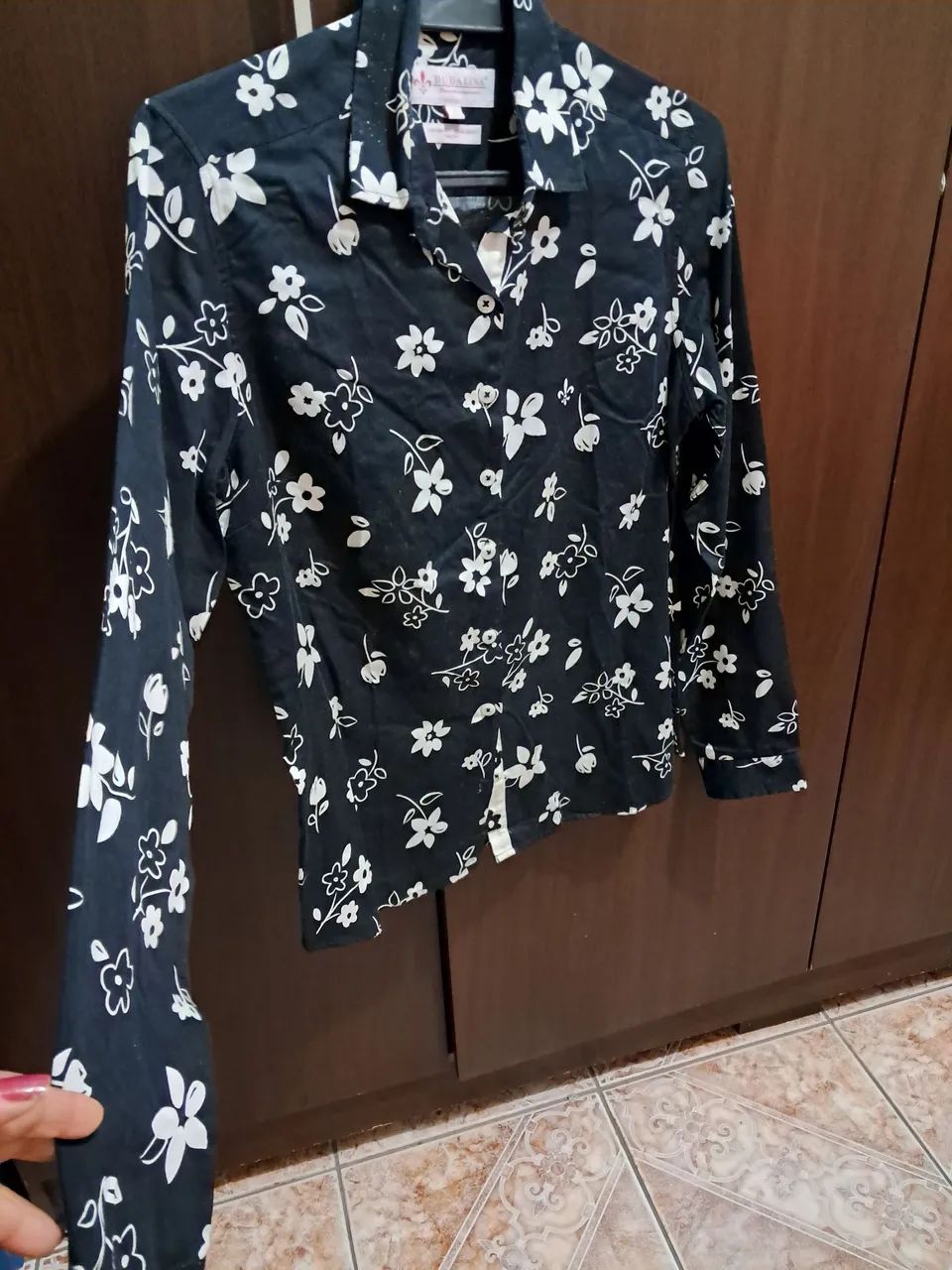 Camisa feminina estampada floral - Foto 2