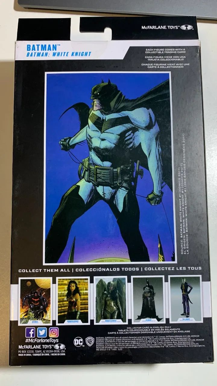 Batman White Knight - Action Figure - NOVO - Lacrado - Foto 4