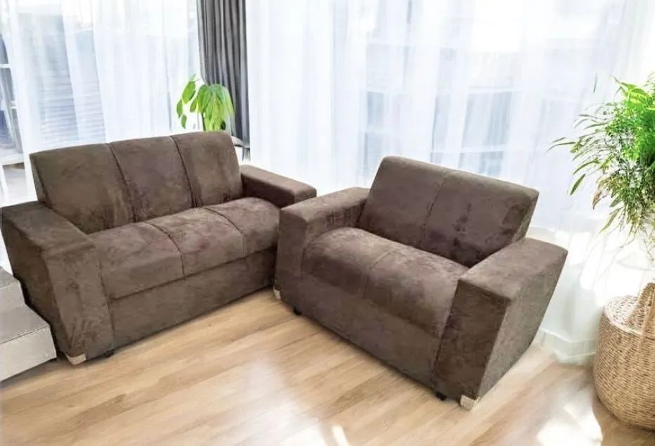 Conjunto estofado 2x3 lugares 