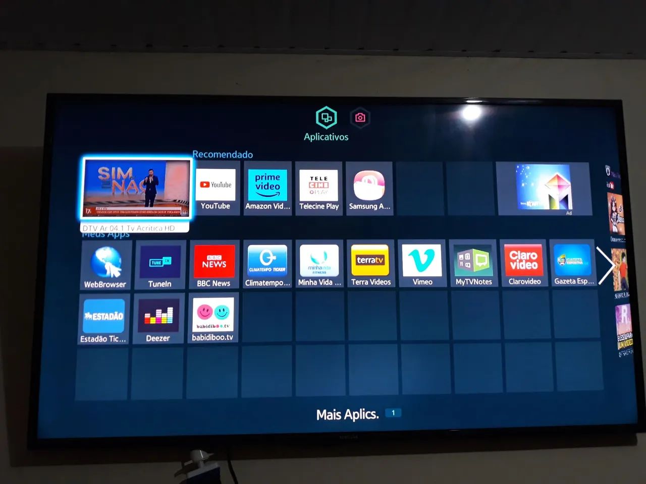 TV smart  Samsung 60 polegadas  - Foto 4