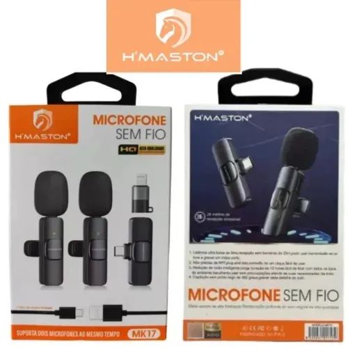 Dual Lapel Microphone for iPhone and Android HMaston Excellent Sound Quality64396938033281120