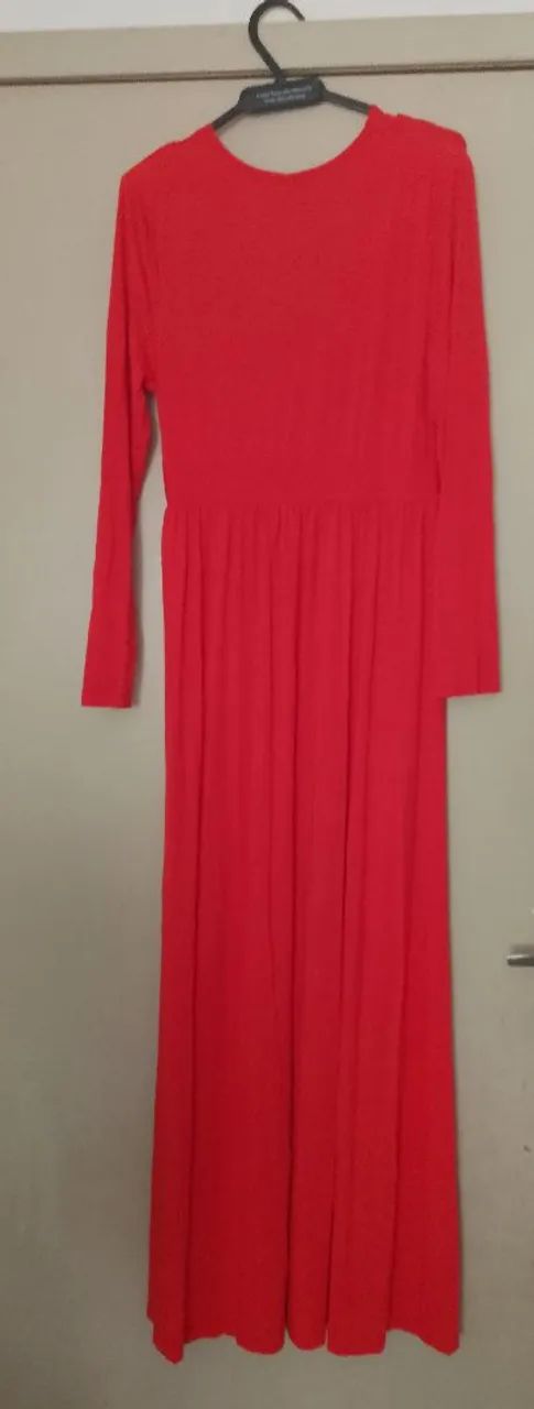 Vestido longo Vermelho  - Foto 2