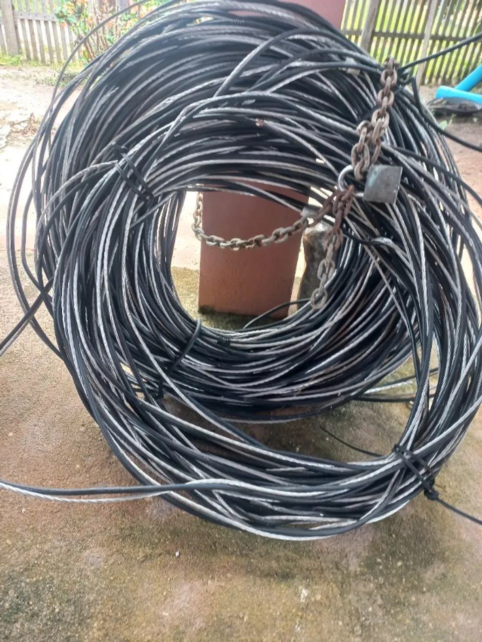 Fio eletrico duplex