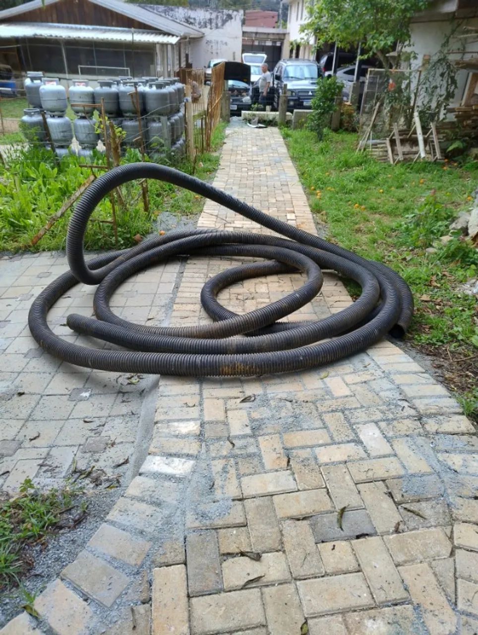 Mangueira Corrugada 4" - 25 metros  - Foto 2