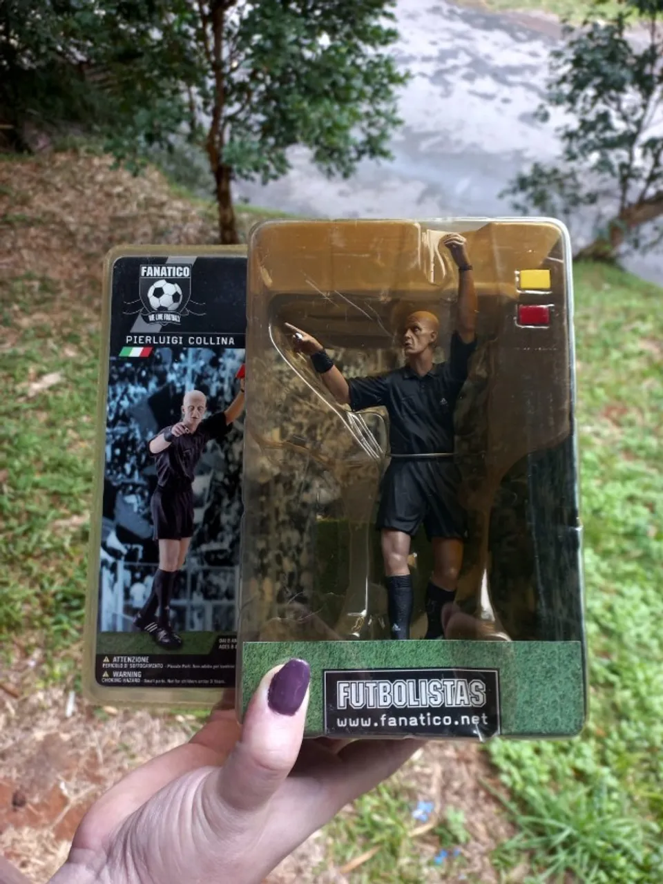 Mini Craque Pierluigi Collina Fanático Futebolistas Ftchamps